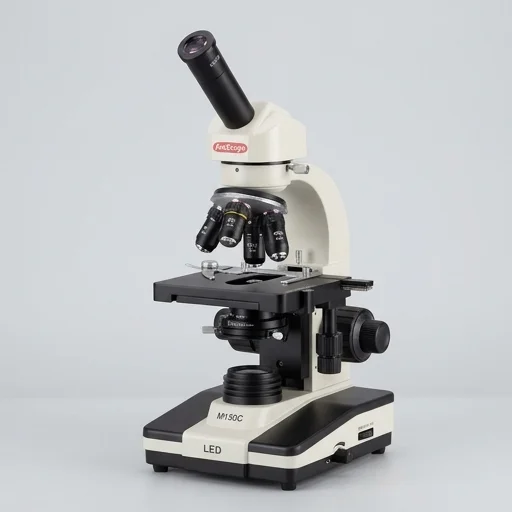 AmScope M150C-I Compound Monocular Microscope