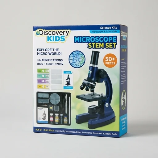 Discovery Kids Microscope STEM Set