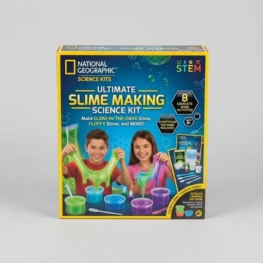 National Geographic Slime Making Science Kit